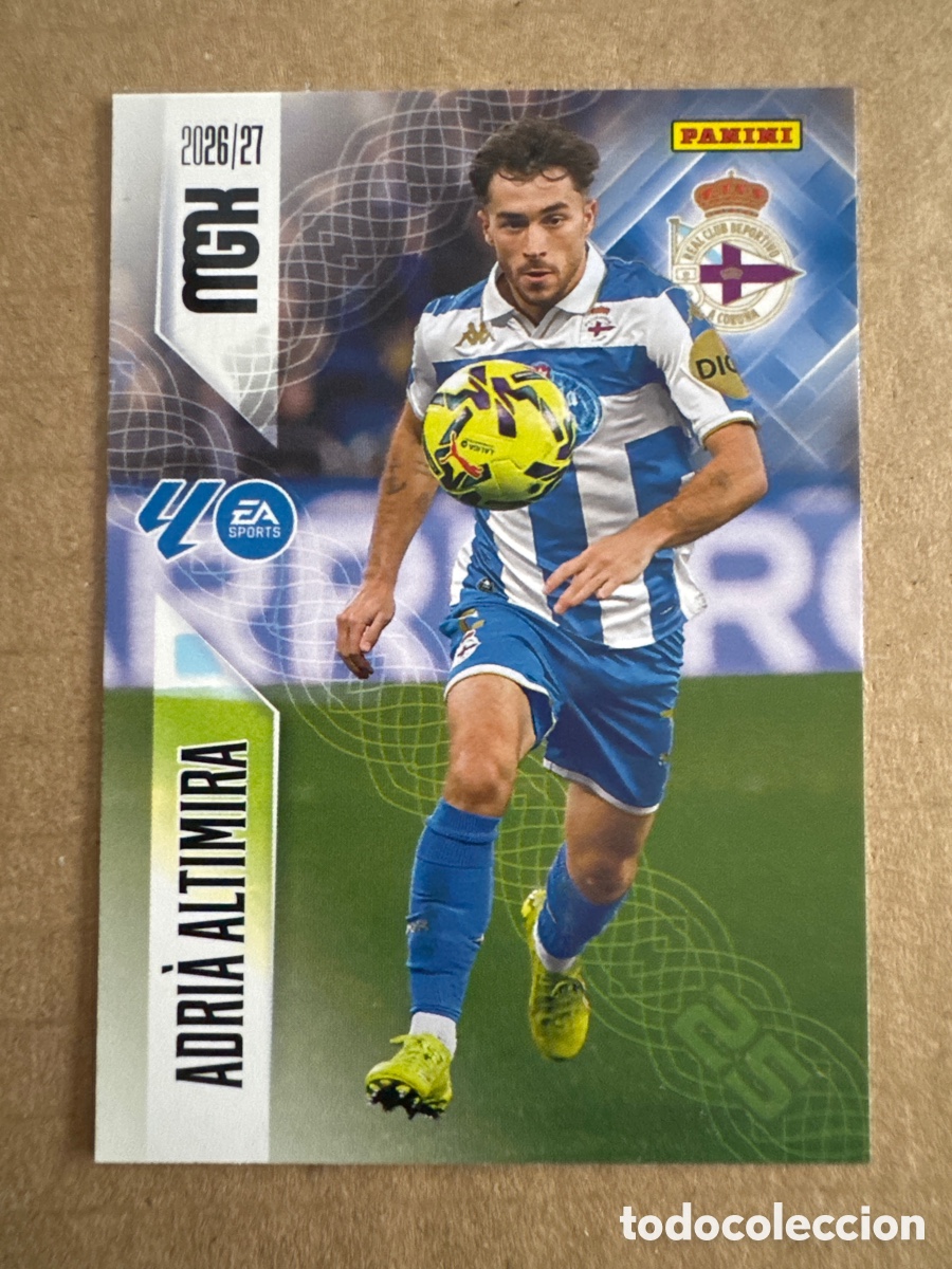 Fu&szlig;ball-Sticker: # 130 Adri&aacute; Altimira Deportivo Coru&ntilde;a Megacracks 26 27 2026 2027