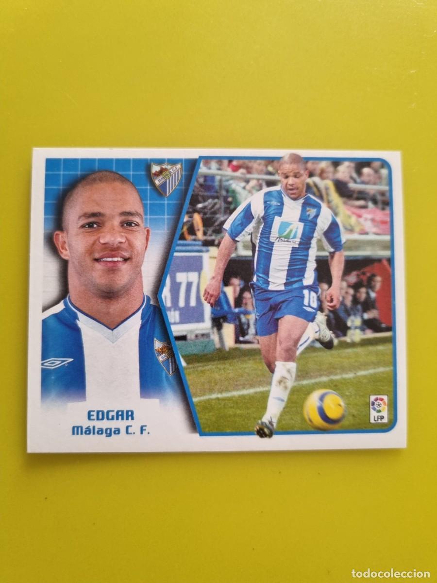 Football Stickers: LIGA ESTE 05 06 2005 2006 NUNCA PEGADO SIN PEGAR EDGAR MALAGA CF AR926