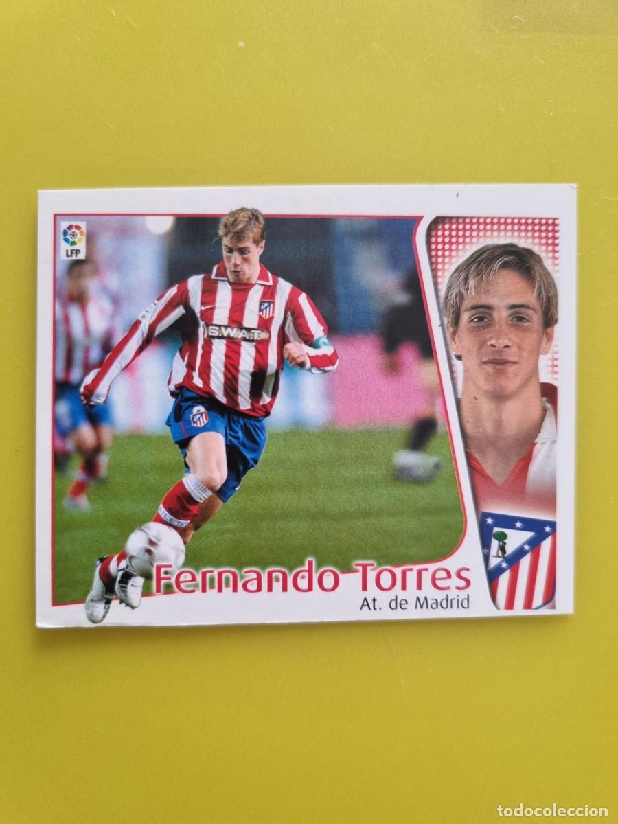 Cromos de f&uacute;tbol: LIGA ESTE 04 05 2004 2005 NUNCA PEGADO SIN PEGAR FERNANDO TORRES AT DE MADRID AR926
