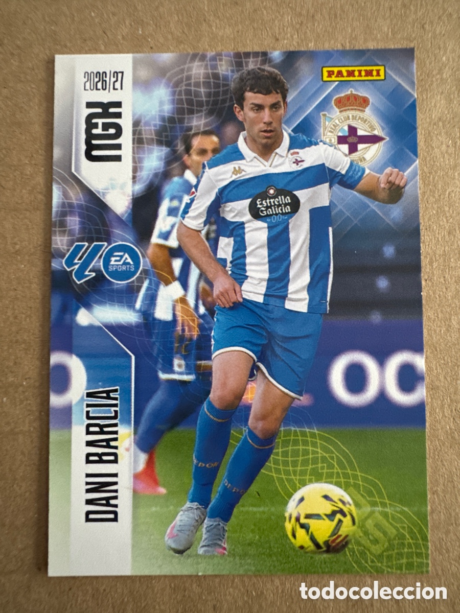 Cromos de f&uacute;tbol: # 133 Dani Barcia Deportivo Coru&ntilde;a Megacracks 26 27 2026 2027