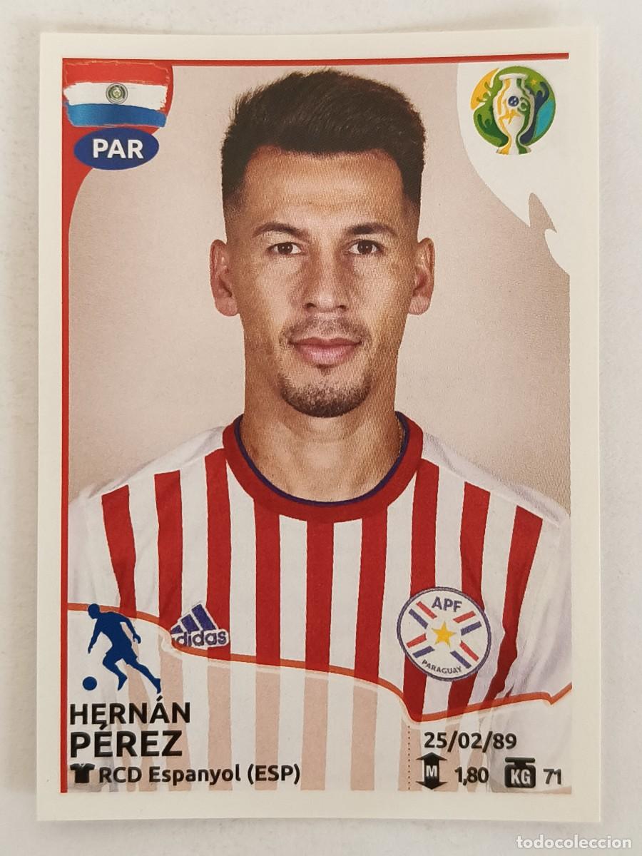 Cromos de f&uacute;tbol: #186 PEREZ (PARAGUAY) COPA AMERICA BRASIL 2019 PANINI
