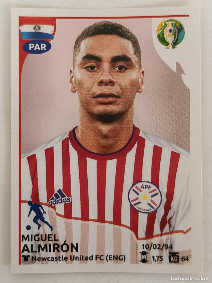 Cromos de f&uacute;tbol: #188 ALMIRON (PARAGUAY) COPA AMERICA BRASIL 2019 PANINI