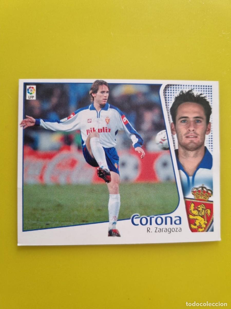 Cromos de f&uacute;tbol: LIGA ESTE 04 05 2004 2005 NUNCA PEGADO SIN PEGAR CORONA REAL ZARAGOZA CF AR926