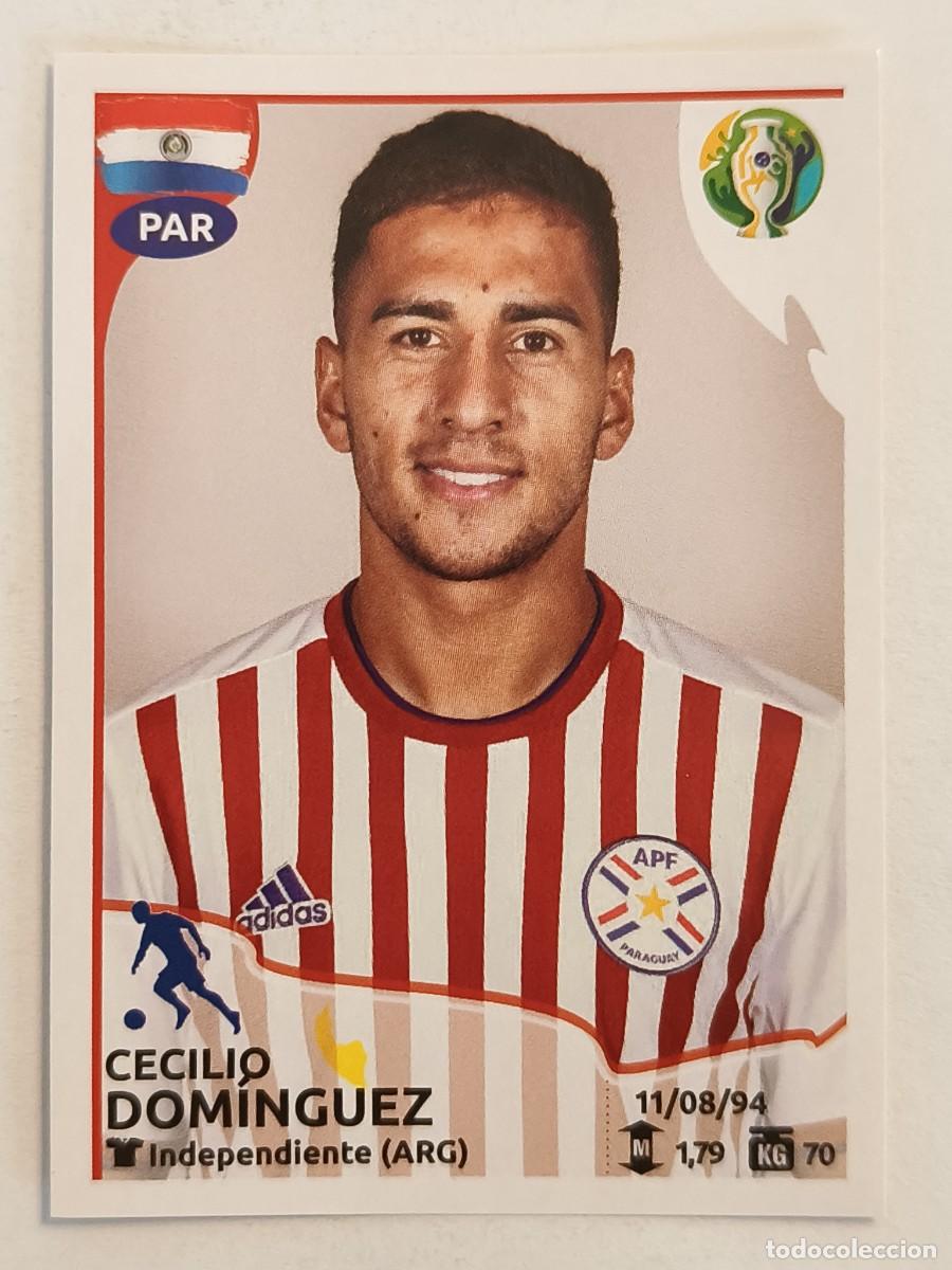 Cromos de f&uacute;tbol: #189 DOMINGUEZ (PARAGUAY) COPA AMERICA BRASIL 2019 PANINI