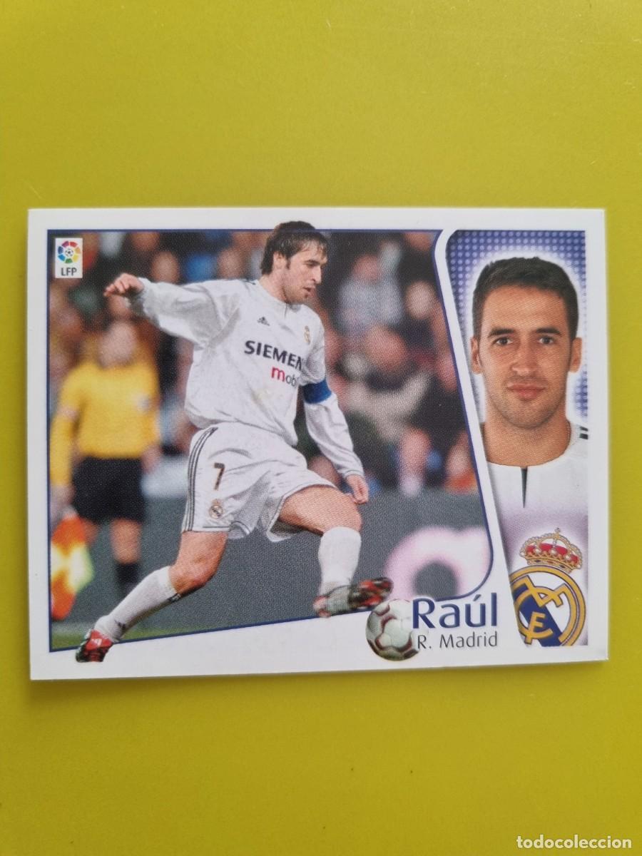 Cromos de f&uacute;tbol: LIGA ESTE 04 05 2004 2005 NUNCA PEGADO SIN PEGAR RAUL REAL MADRID AR926