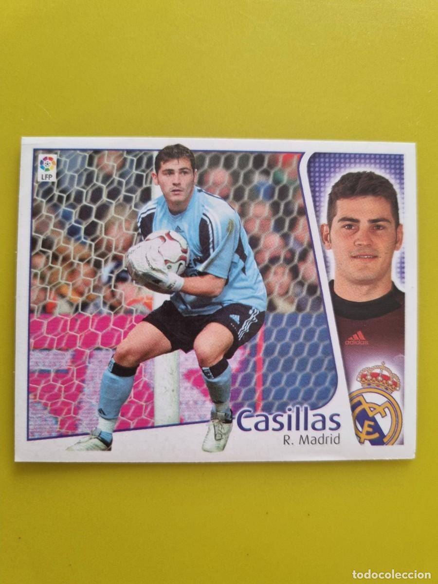 Cromos de f&uacute;tbol: LIGA ESTE 04 05 2004 2005 NUNCA PEGADO SIN PEGAR CASILLAS REAL MADRID AR926