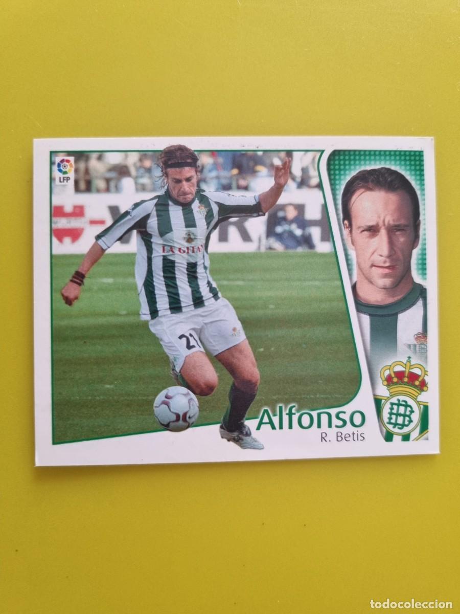 Football Stickers: LIGA ESTE 04 05 2004 2005 NUNCA PEGADO SIN PEGAR ALFONSO REAL BETIS AR926