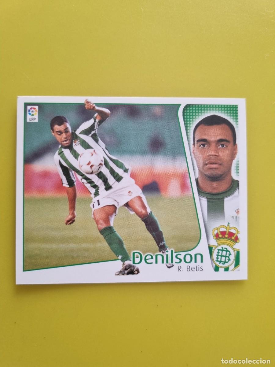 Cromos de Futebol: LIGA ESTE 04 05 2004 2005 NUNCA PEGADO SIN PEGAR DENILSON REAL BETIS AR926