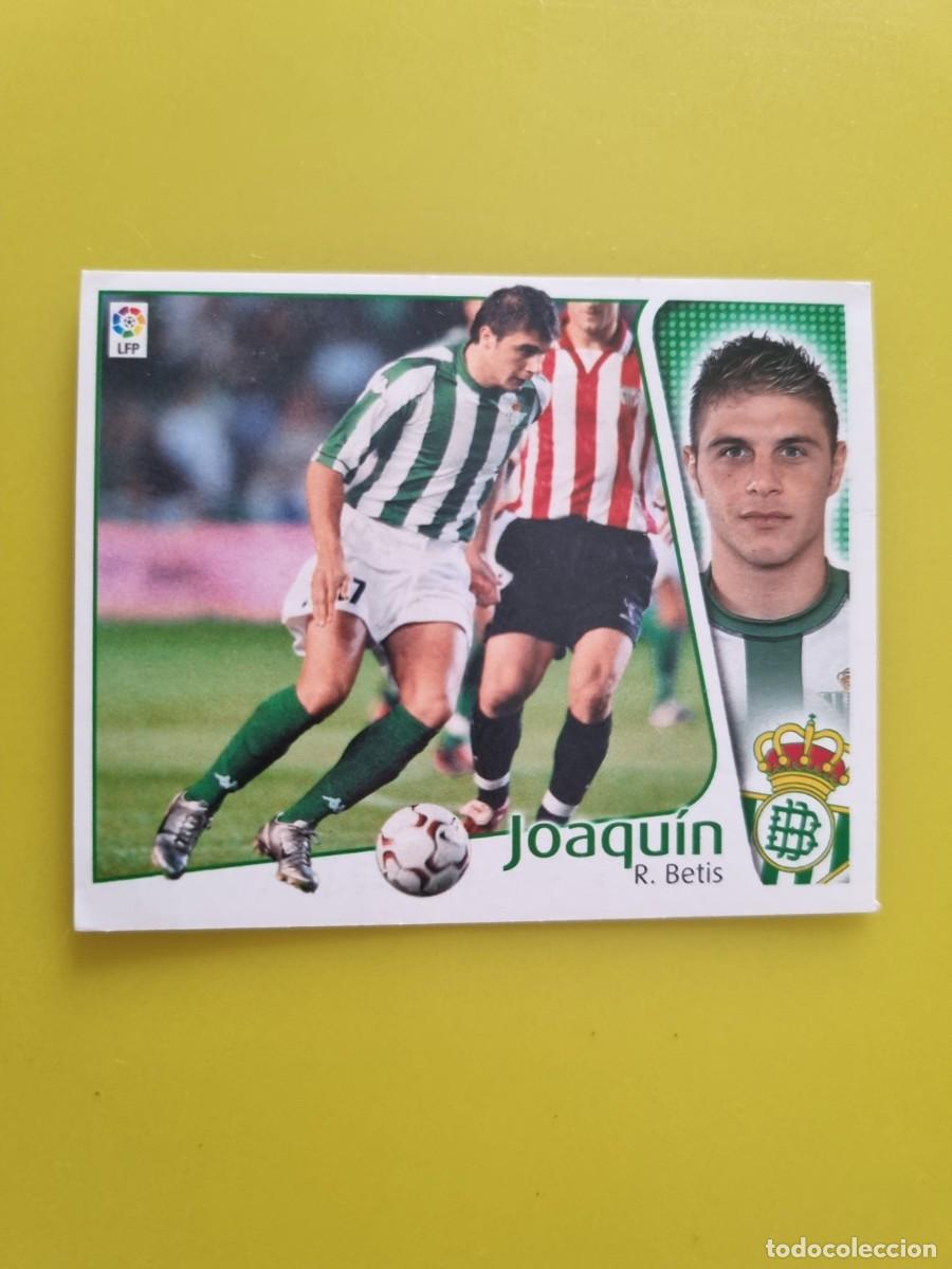 Cromos de Futebol: LIGA ESTE 04 05 2004 2005 NUNCA PEGADO SIN PEGAR JOAQUIN REAL BETIS AR926