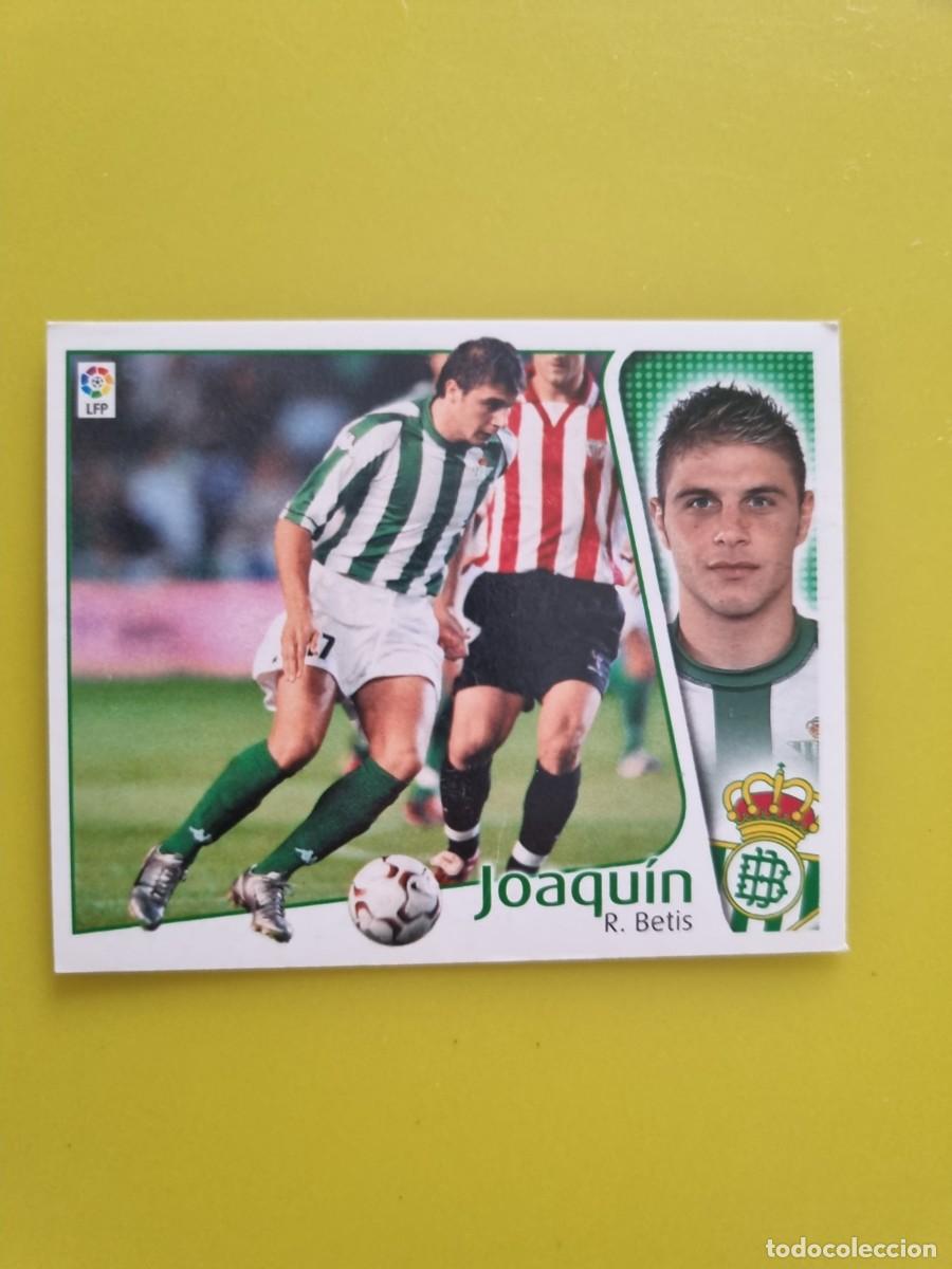 Cromos de Futebol: LIGA ESTE 04 05 2004 2005 NUNCA PEGADO SIN PEGAR JOAQUIN REAL BETIS AR926