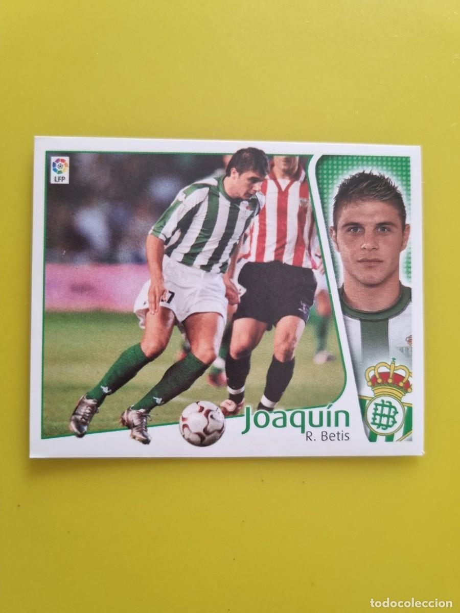 Cromos de Futebol: LIGA ESTE 04 05 2004 2005 NUNCA PEGADO SIN PEGAR JOAQUIN REAL BETIS AR926