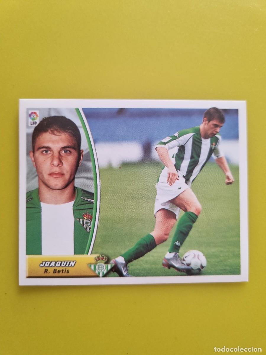 Cromos de f&uacute;tbol: LIGA ESTE 03 04 2003 2004 NUNCA PEGADO SIN PEGAR JOAQUIN REAL BETIS AR926