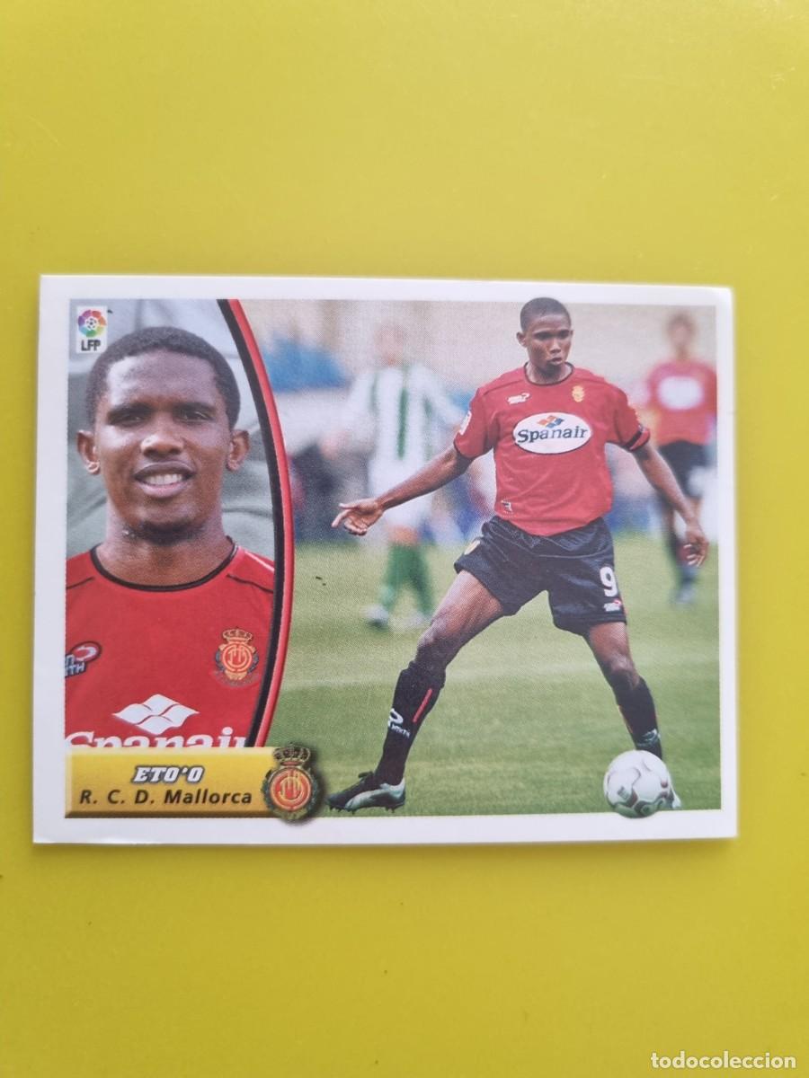 Cromos de f&uacute;tbol: LIGA ESTE 03 04 2003 2004 NUNCA PEGADO SIN PEGAR ETO'O RCD MALLORCA AR926