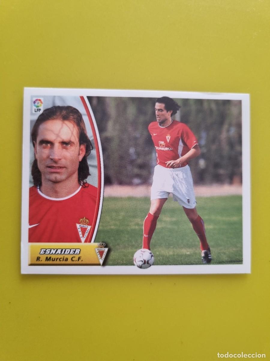 Cromos de f&uacute;tbol: LIGA ESTE 03 04 2003 2004 NUNCA PEGADO SIN PEGAR ESNAIDER MURCIA FICHAJES N&ordm;30 AR926