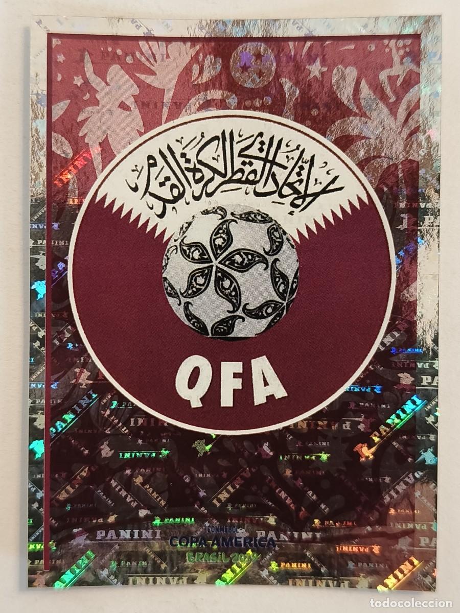 Figurine di Calcio: #195 ESCUDO (QATAR) COPA AMERICA BRASIL 2019 PANINI