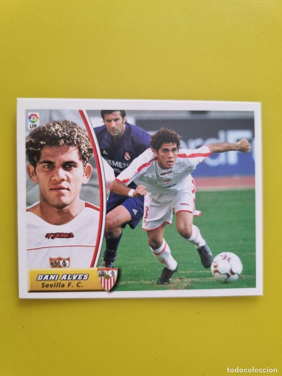 Cromos de f&uacute;tbol: LIGA ESTE 03 04 2003 2004 NUNCA PEGADO SIN PEGAR DANI ALVES SEVILLA FC AR926