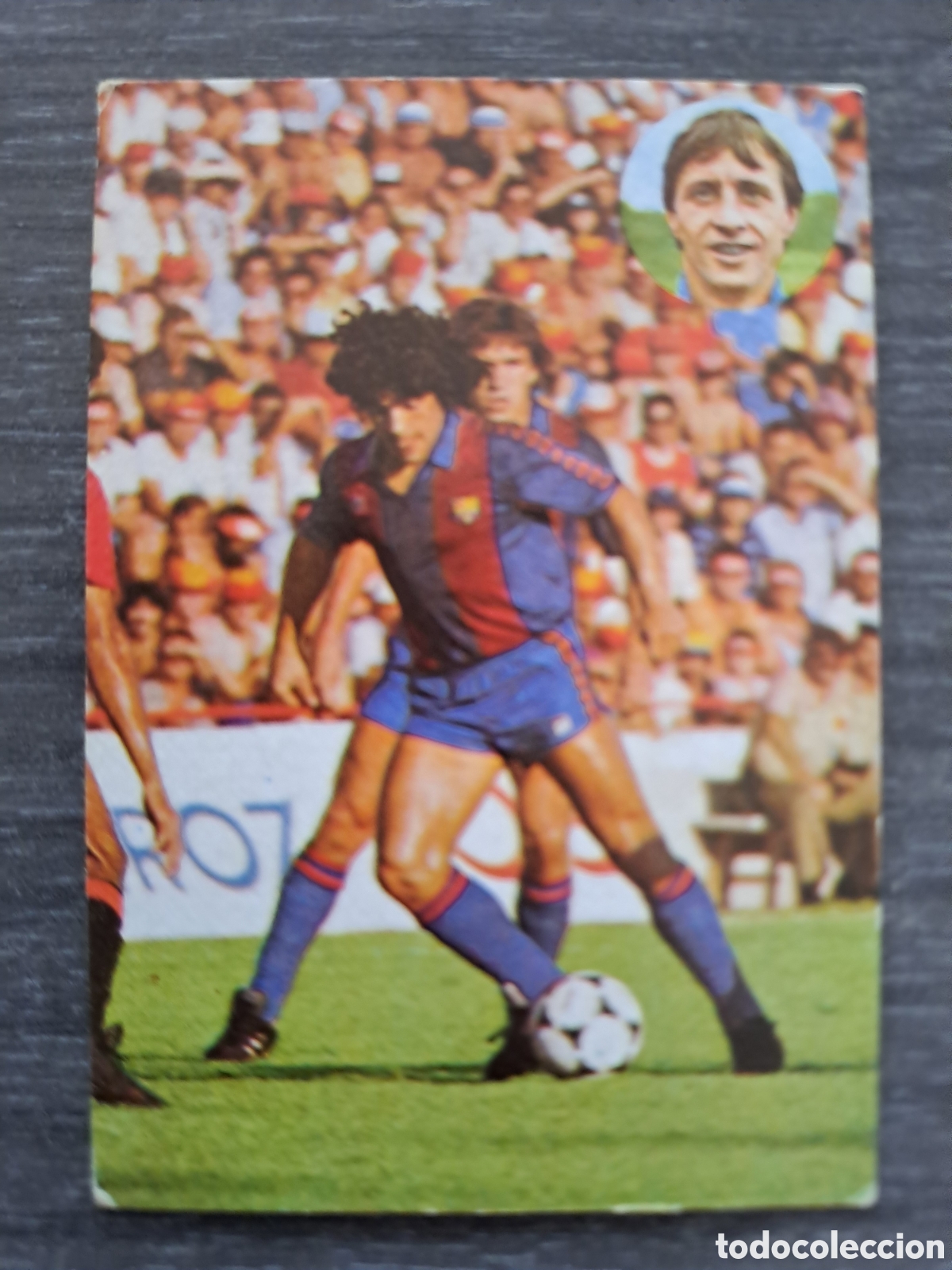 Cromos de f&uacute;tbol: MARADONA N&ordm; 208 &ndash; APRENDE A JUGAR AL F&Uacute;TBOL CON JOHAN CRUYFF &ndash; GEPRODESA 1984 Cromo n&ordm; 208 MARADONA