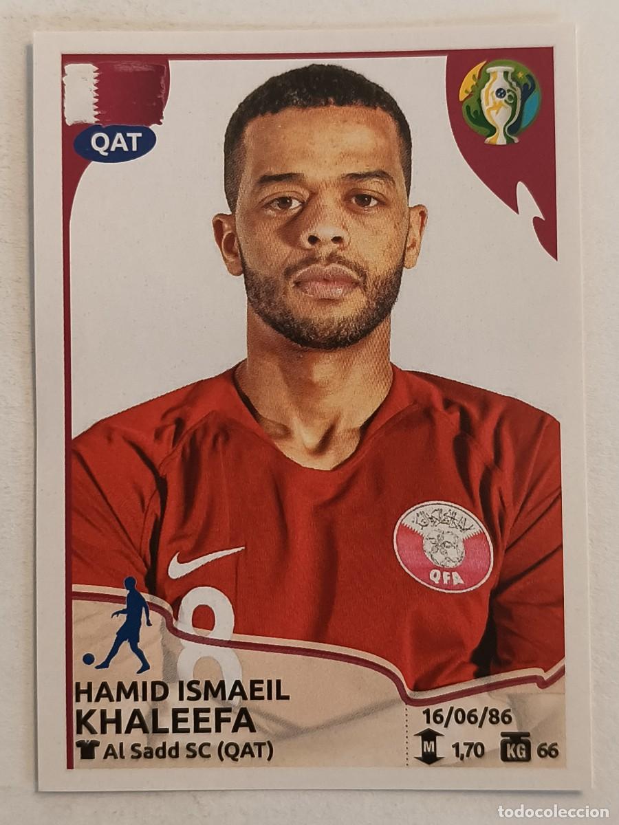Cromos de f&uacute;tbol: #202 KHALEEFA (QATAR) COPA AMERICA BRASIL 2019 PANINI