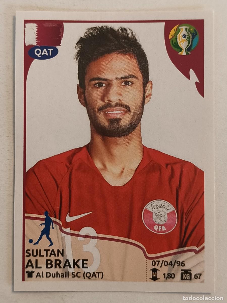 Cromos de f&uacute;tbol: #203 AL BRAKE (QATAR) COPA AMERICA BRASIL 2019 PANINI