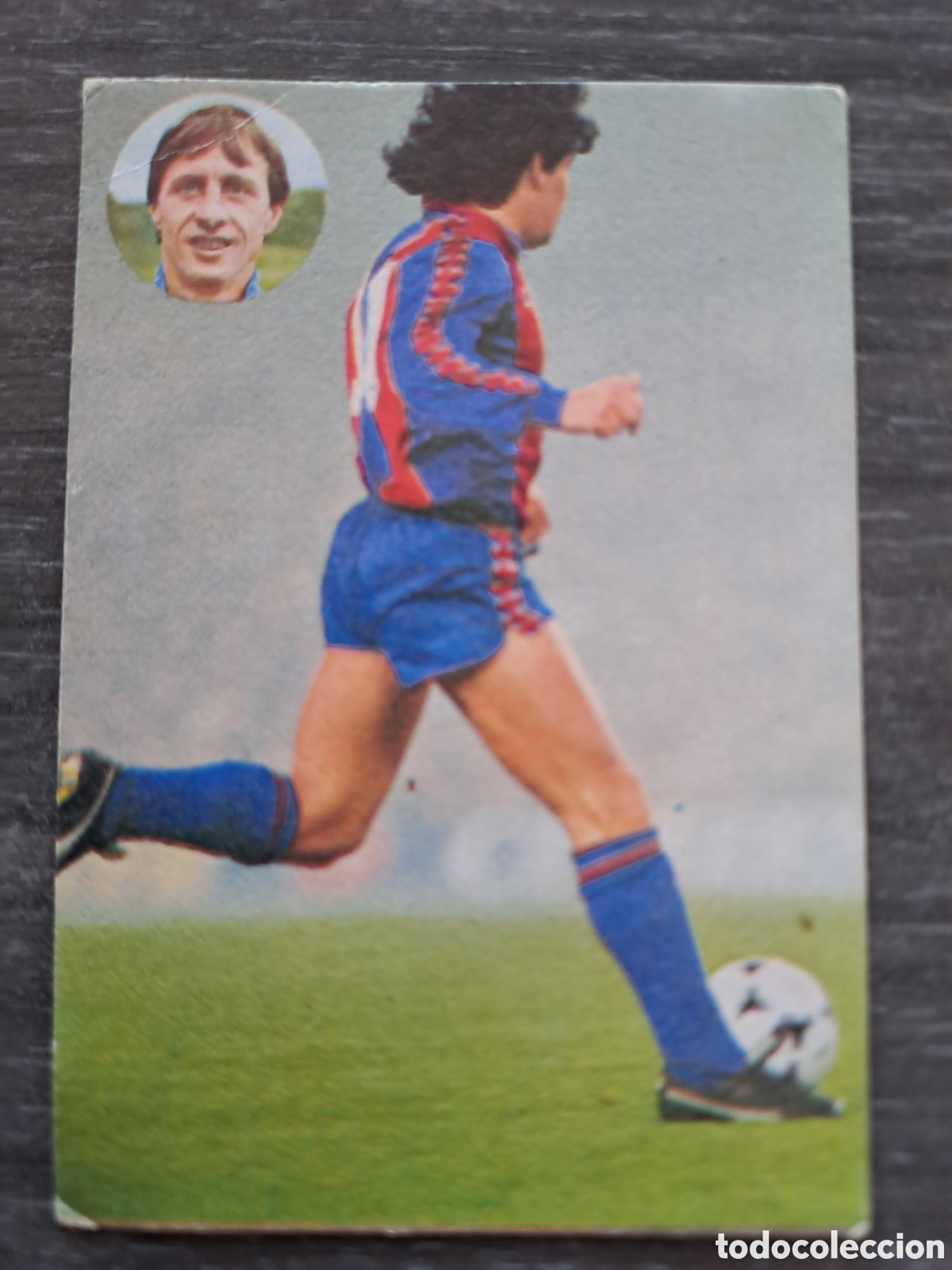 Cromos de f&uacute;tbol: MARADONA N&ordm; 189 &ndash; APRENDE A JUGAR AL F&Uacute;TBOL CON JOHAN CRUYFF &ndash; GEPRODESA 1984 Cromo n&ordm; 189 MARADONA