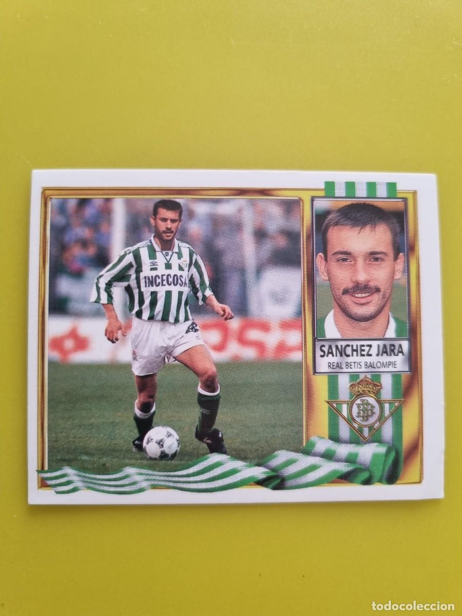 Cartes &agrave; collectionner de Football: LIGA ESTE 95 96 1995 1996 NUNCA PEGADO SIN PEGAR SANCHEZ JARA REAL BETIS COLOCA AR926
