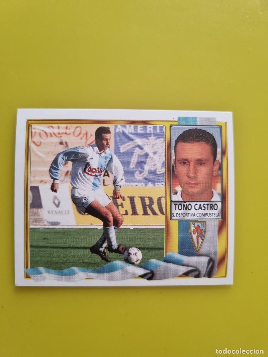 Cromos de Futebol: LIGA ESTE 95 96 1995 1996 NUNCA PEGADO SIN PEGAR TO&Ntilde;O CASTRO COMPOSTELA AR926