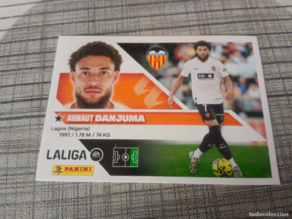Fu&szlig;ball-Sticker: TEMPORADA 2026 2027 26 27 2&ordf; SEGUNDA EDICION COLOCA 19 BIS DANJUMA VALENCIA NUEVO