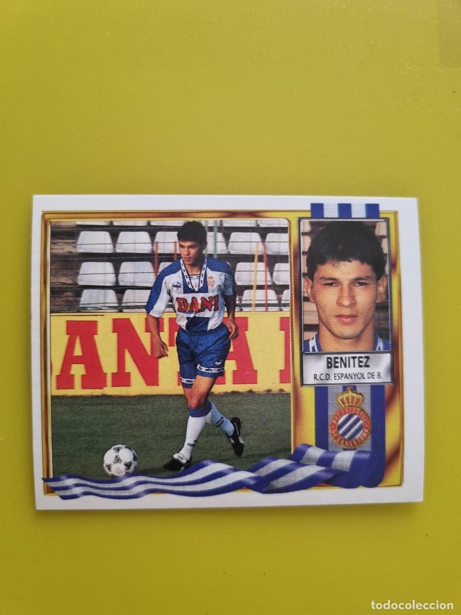 Fu&szlig;ball-Sticker: LIGA ESTE 95 96 1995 1996 NUNCA PEGADO SIN PEGAR BENITEZ RCD ESPA&Ntilde;OL FICHAJES N&ordm;7 AR926
