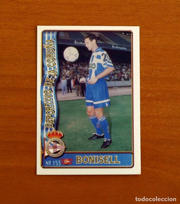 Football Stickers: Deportivo Coru&ntilde;a -153 Bonisell &Uacute;tima Hora-Mundicromo Las Fichas de la Liga de F&uacute;tbol 1996-1997-96-97