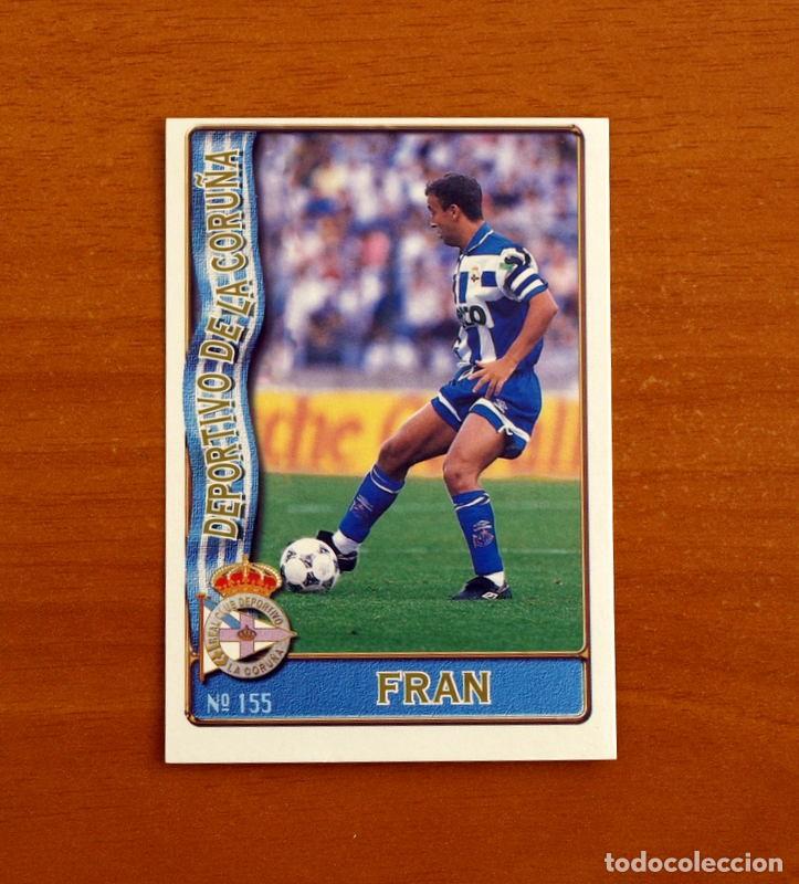 Fu&szlig;ball-Sticker: Deportivo Coru&ntilde;a -N&ordm; 155 Fran -Mundicromo Las Fichas de la Liga de F&uacute;tbol 1996-1997-96-97