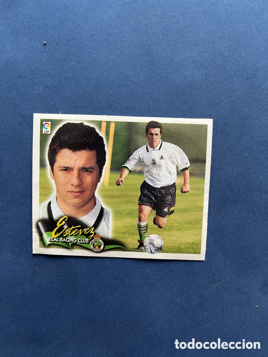 Cromos de f&uacute;tbol: Est&eacute;vez Racing Santander ( coloca ) Este 2001-02 ( recuperado)