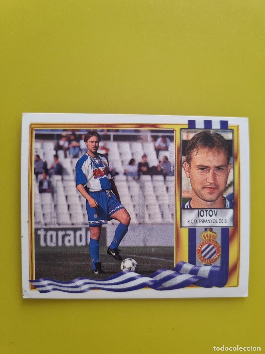 Cromos de Futebol: LIGA ESTE 95 96 1995 1996 NUNCA PEGADO SIN PEGAR IOTOV RCD ESPA&Ntilde;OL AR926