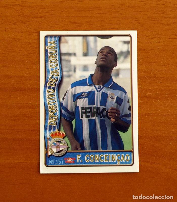 Fu&szlig;ball-Sticker: Deportivo Coru&ntilde;a -N&ordm; 157 Concein&ccedil;ao UH -Mundicromo Las Fichas de la Liga de F&uacute;tbol 1996-1997-96-97