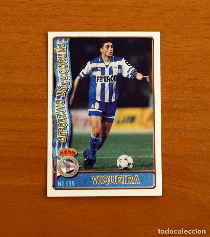 Cromos de Futebol: Deportivo Coru&ntilde;a -159 Viqueira -Mundicromo Las Fichas de la Liga de F&uacute;tbol 1996-1997-96-97