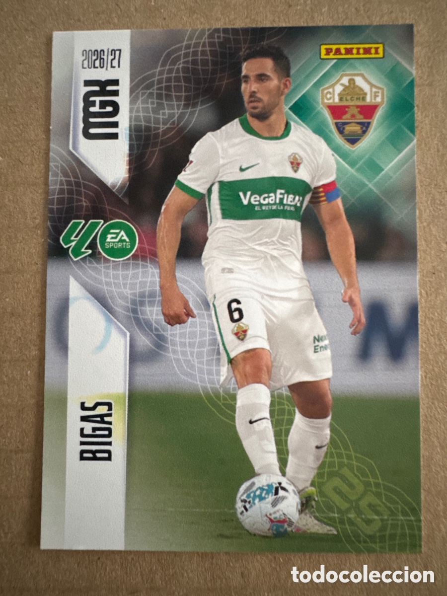 Football Stickers: # 150 Bigas Elche Megacracks 26 27 2026 2027