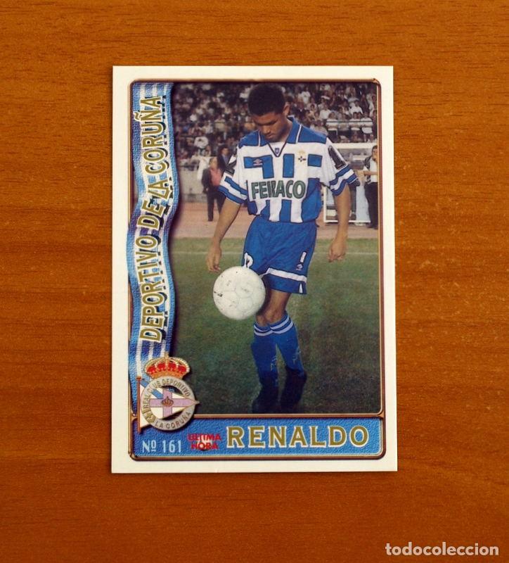 Cromos de f&uacute;tbol: Deportivo Coru&ntilde;a -161 Renaldo &Uacute;ltima Hora-Mundicromo Las Fichas de la Liga de F&uacute;tbol 1996-1997-96-97