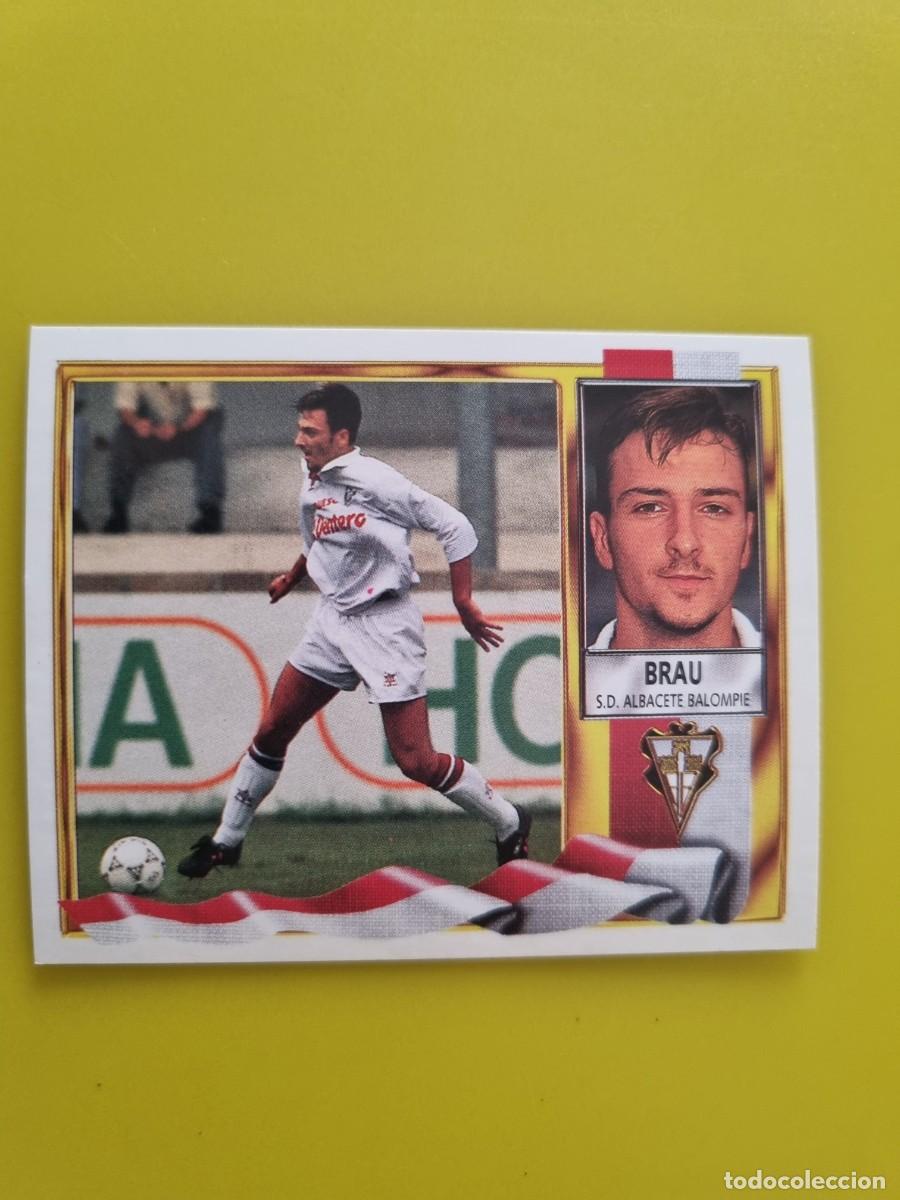 Cromos de f&uacute;tbol: LIGA ESTE 95 96 1995 1996 NUNCA PEGADO SIN PEGAR BRAU SD ALBACETE AR926