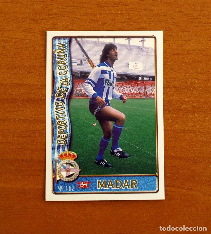 Cromos de f&uacute;tbol: Deportivo Coru&ntilde;a -162 Madar &Uacute;ltima Hora-Mundicromo Las Fichas de la Liga de F&uacute;tbol 1996-1997-96-97