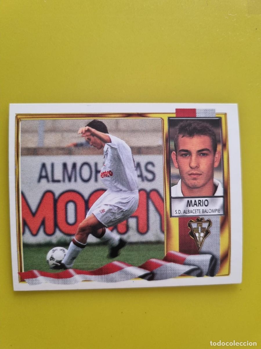 Cromos de f&uacute;tbol: LIGA ESTE 95 96 1995 1996 NUNCA PEGADO SIN PEGAR MARIO SD ALBACETE AR926