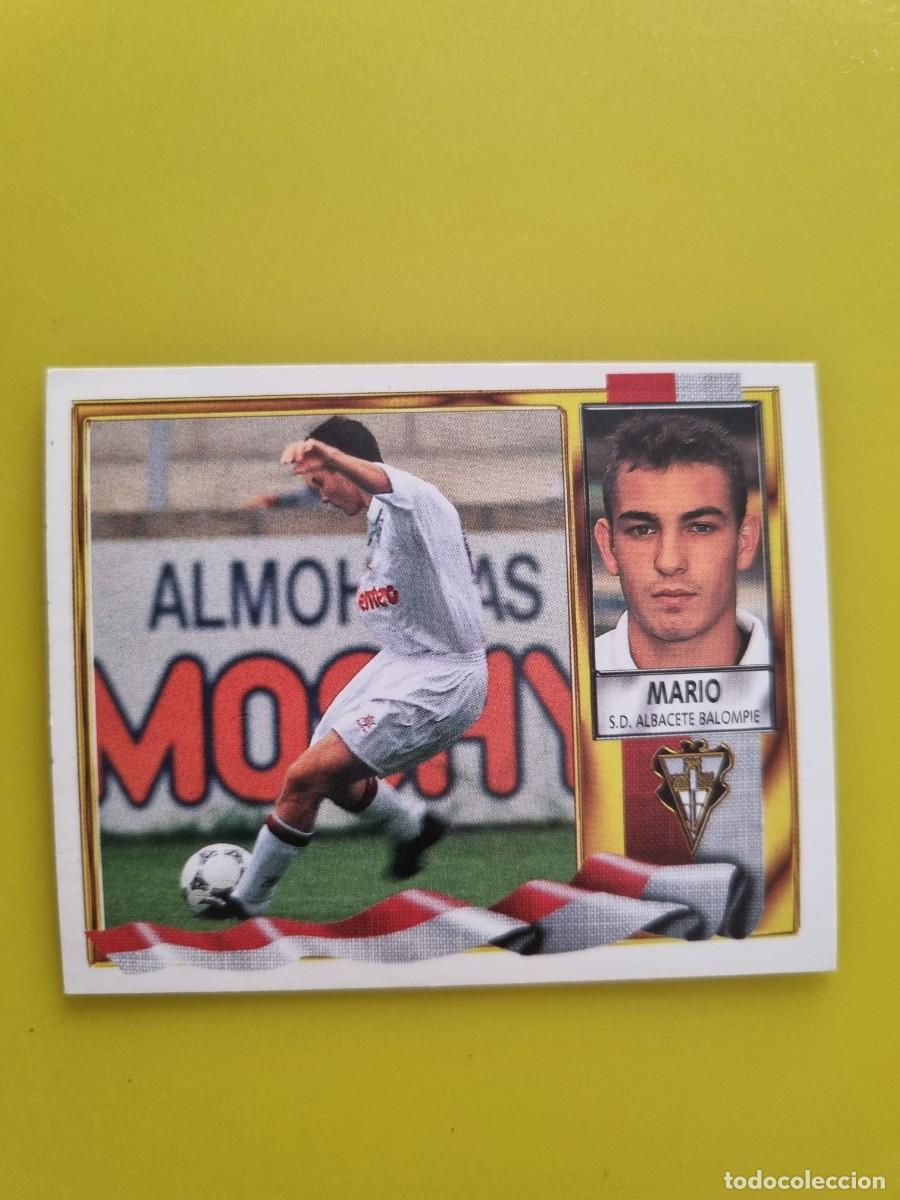 Cromos de f&uacute;tbol: LIGA ESTE 95 96 1995 1996 NUNCA PEGADO SIN PEGAR MARIO SD ALBACETE AR926