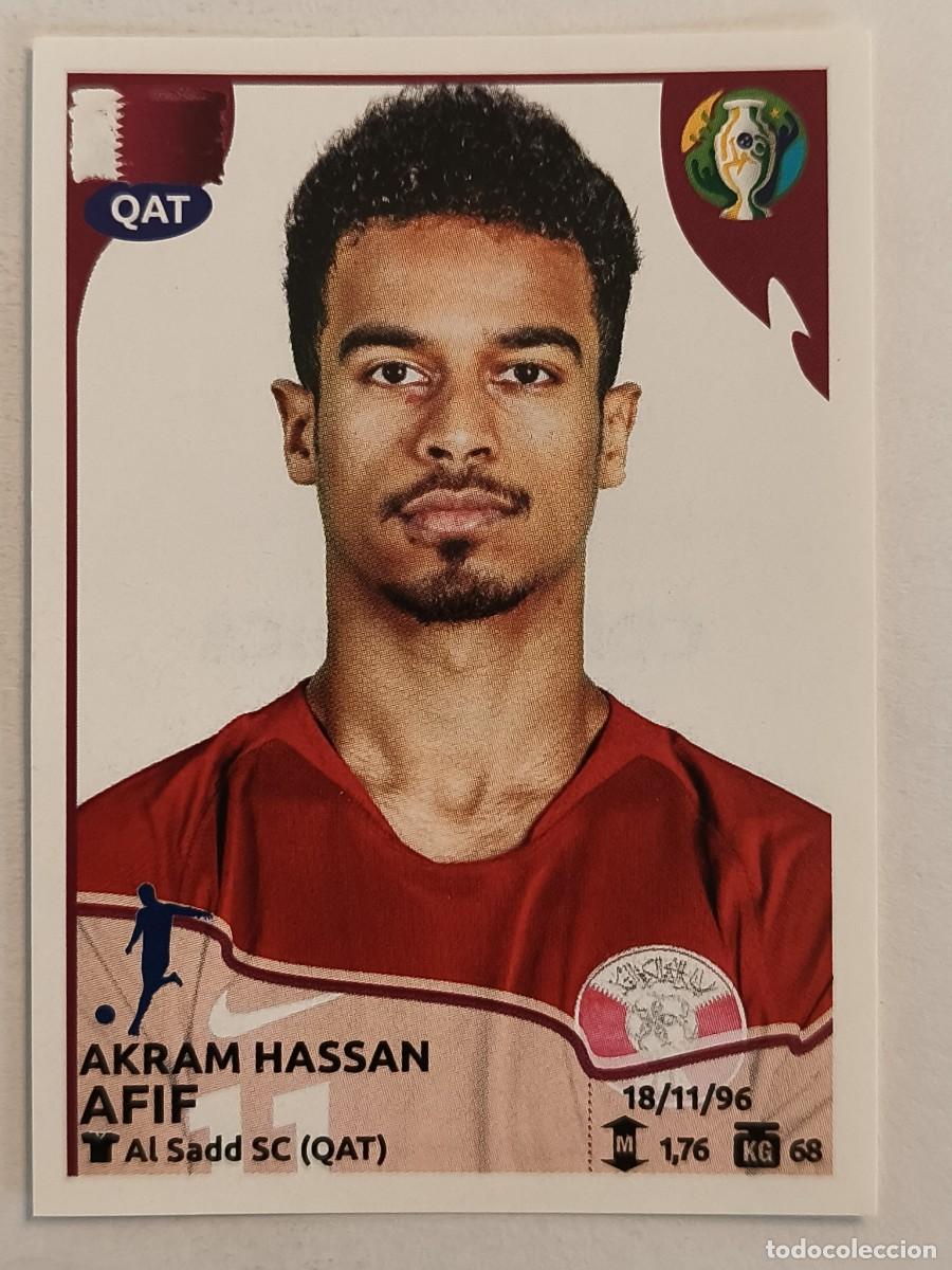 Cromos de f&uacute;tbol: #217 AKRAM HASSAN AFIF (QATAR) COPA AMERICA BRASIL 2019 PANINI