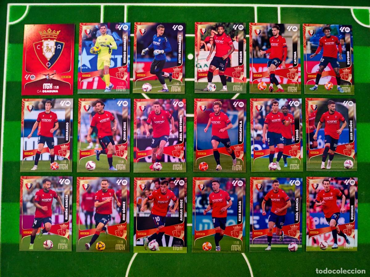 Cromos de f&uacute;tbol: Equipo Osasuna Megacracks 2025/26 MGK 25/26
