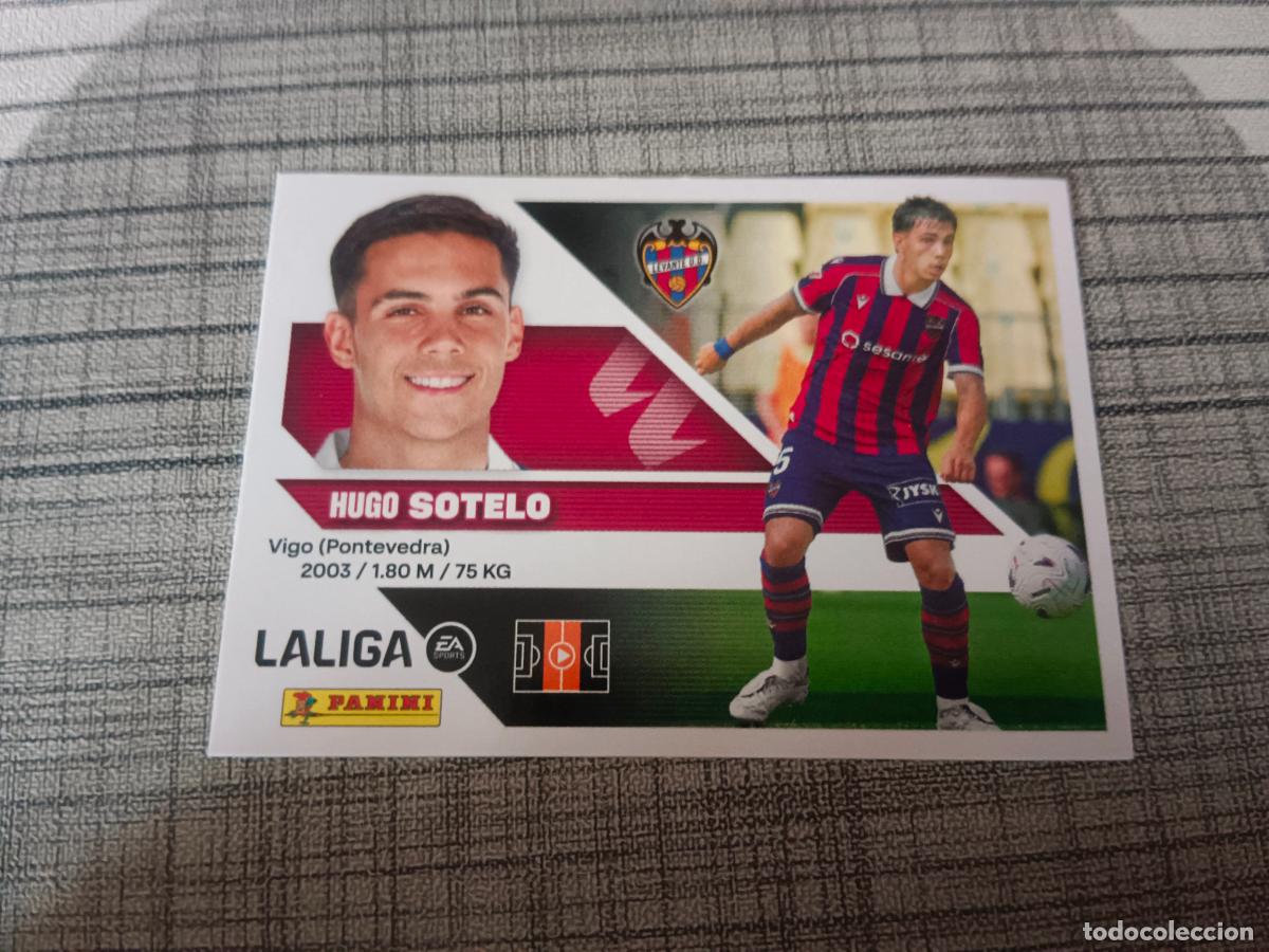 Cromos de f&uacute;tbol: TEMPORADA 2026 2027 26 27 2&ordf; SEGUNDA EDICION FICHAJE N&ordm;13 13 SOTELO LEVANTE NUEVO