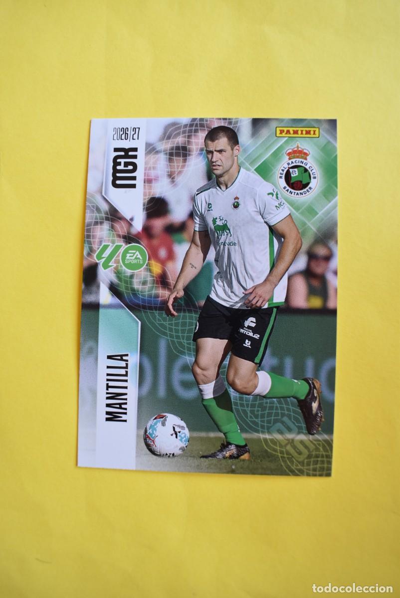 Cromos de f&uacute;tbol: Cromo La Liga. Megacracks. 2026 2027. 26 27. Mantilla. Racing de Santander. N. &ordm; 274. Panini