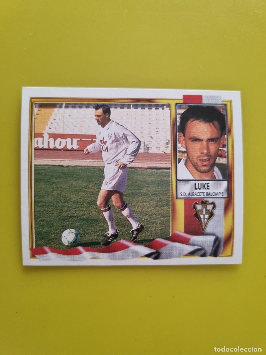 Figurine di Calcio: LIGA ESTE 95 96 1995 1996 NUNCA PEGADO SIN PEGAR LUKE SD ALBACETE AR926