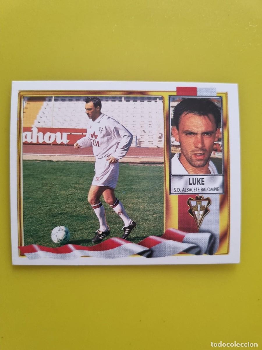 Fu&szlig;ball-Sticker: LIGA ESTE 95 96 1995 1996 NUNCA PEGADO SIN PEGAR LUKE SD ALBACETE AR926