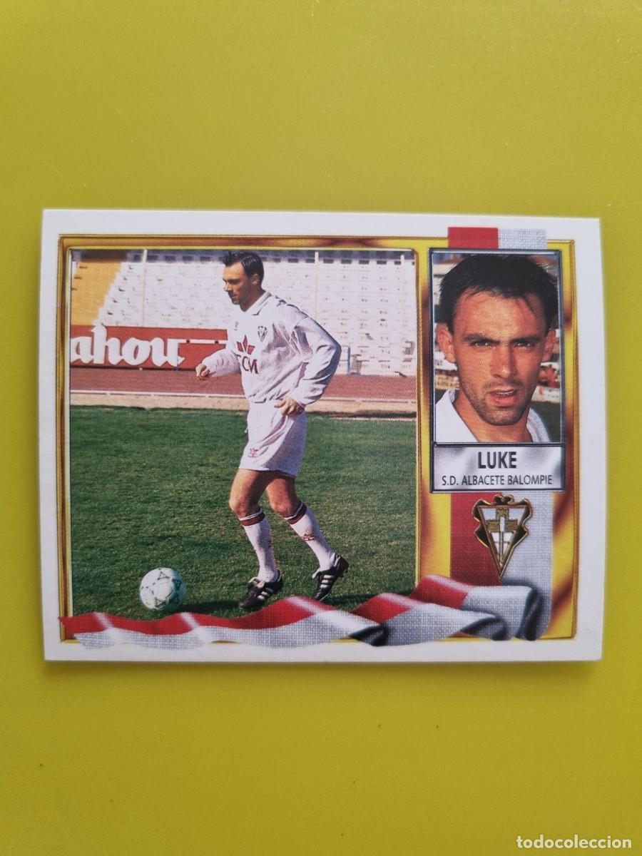 Fu&szlig;ball-Sticker: LIGA ESTE 95 96 1995 1996 NUNCA PEGADO SIN PEGAR LUKE SD ALBACETE AR926