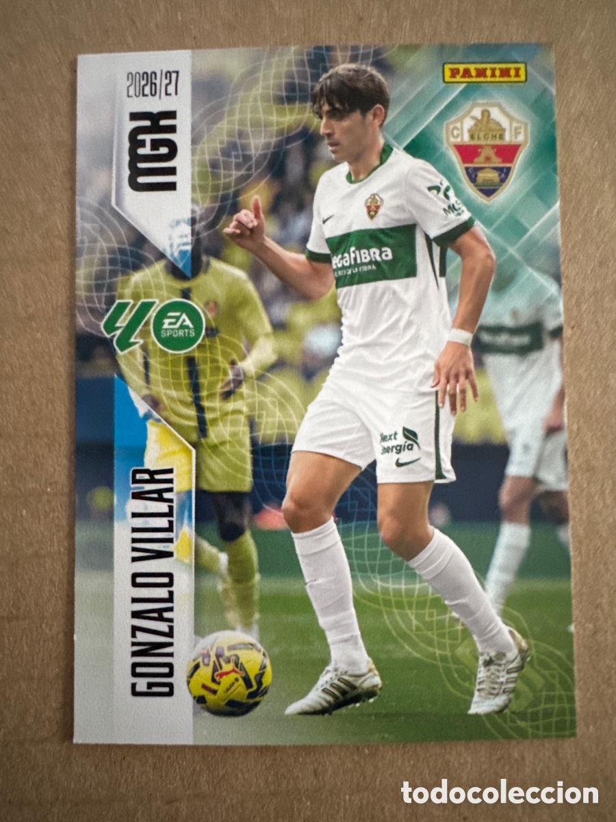 Fu&szlig;ball-Sticker: # 154 Gonzalo Villar Elche Megacracks 26 27 2026 2027