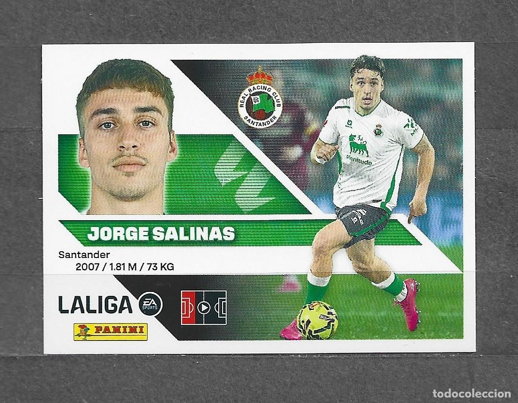 Fu&szlig;ball-Sticker: Liga este 26/27 - Jorge Salinas - N&ordm; 10 - R. Racing Club