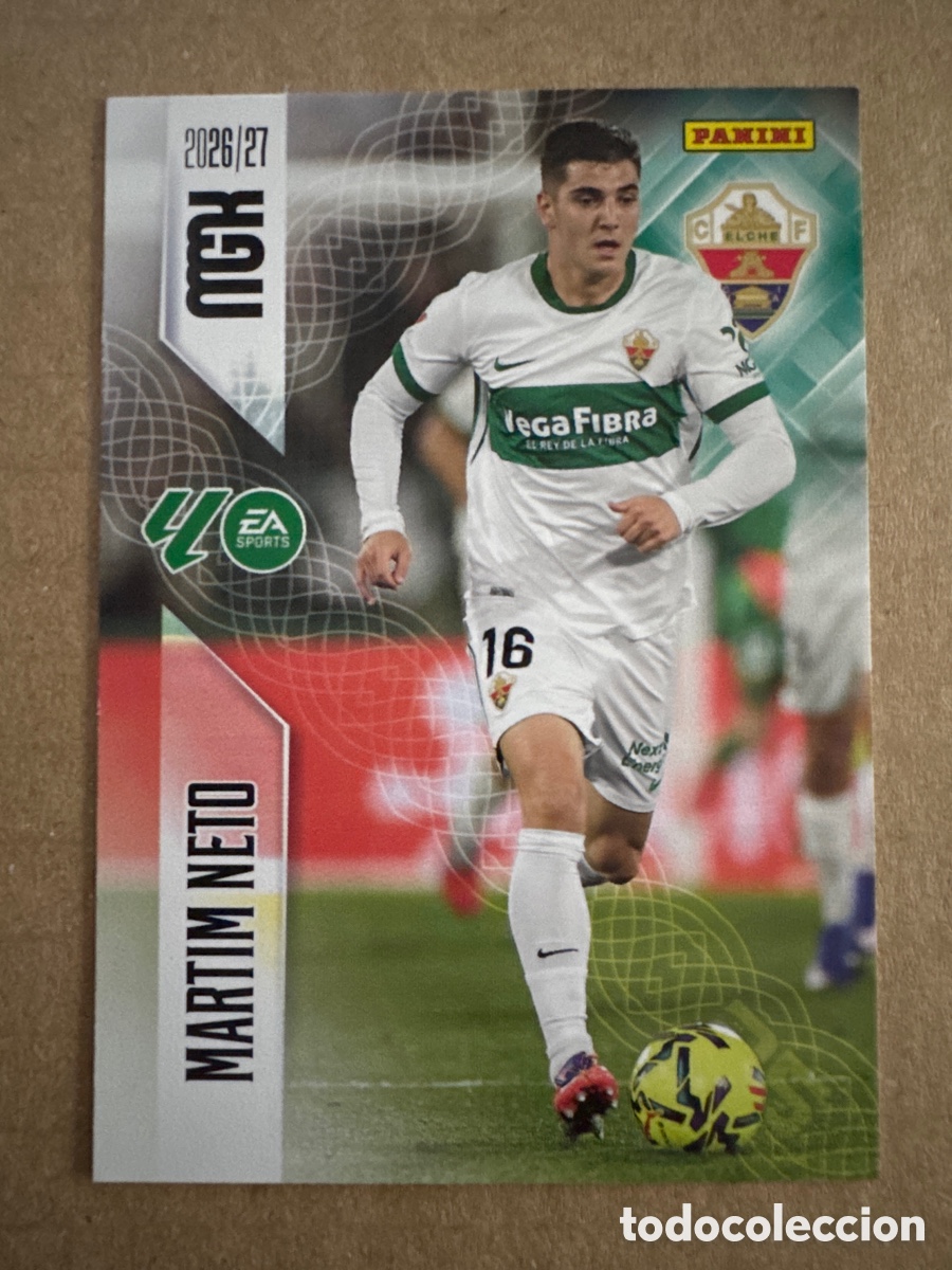 Football Stickers: # 155 Martim Neto Elche Megacracks 26 27 2026 2027